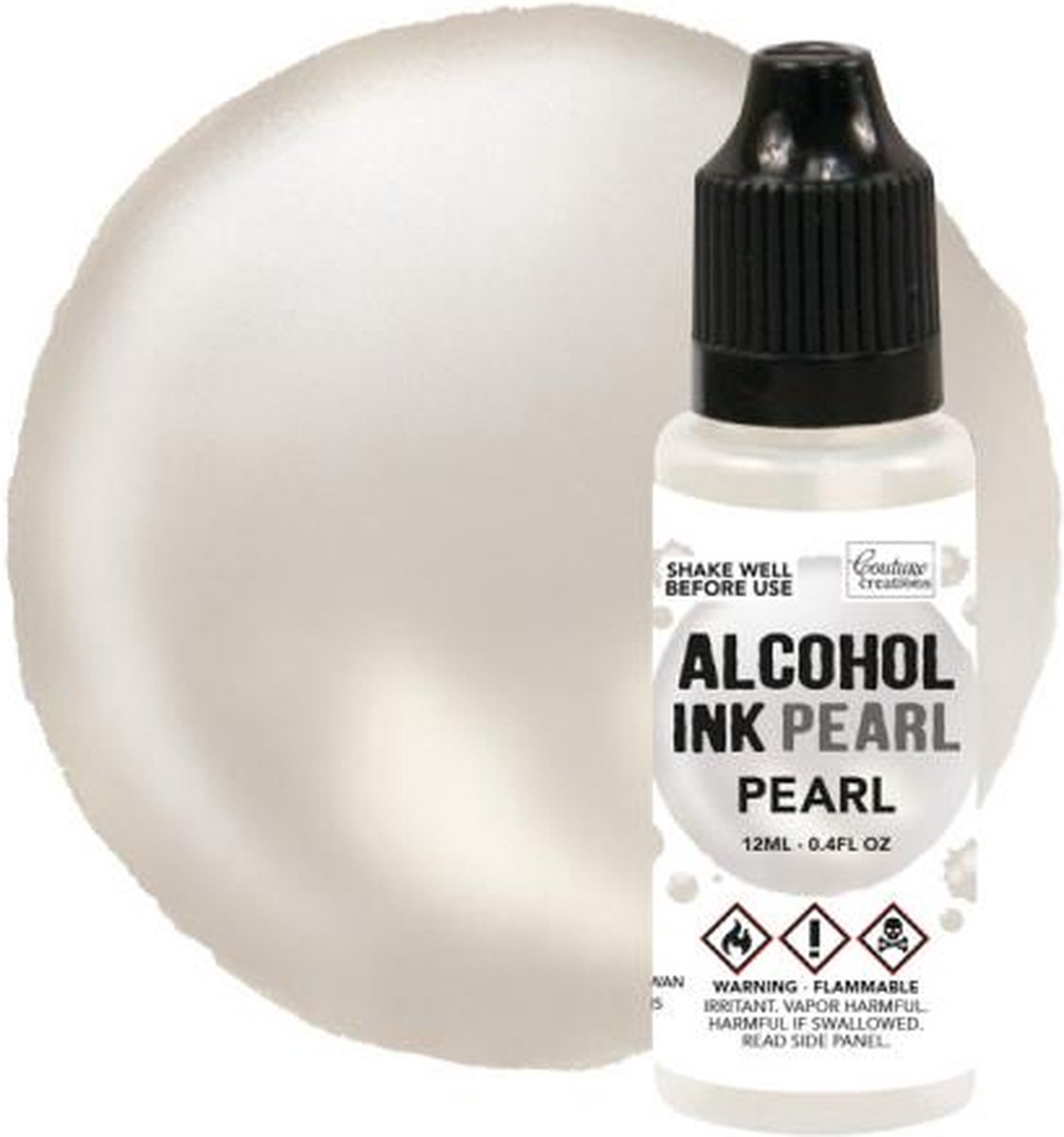 Pearl / Pearl Pearl Alcohol Ink (12mL | 0.4fl oz)